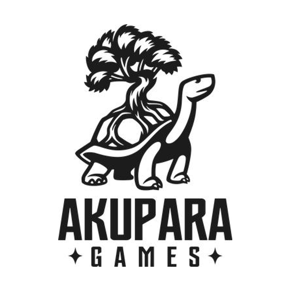 Logo of Akupara Games / This image is derived from a logo uploaded to Wikimedia Commons. / Image credit: Akupara Games