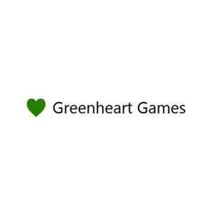 Logo of Greenheart Games / This image is derived from a logo uploaded to Wikimedia Commons. / Image credit: Greenheart Games