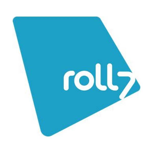 Logo of Roll7 / This image is derived from a logo uploaded to Wikimedia Commons. / Image credit: Roll7