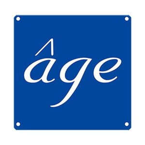 Logo of âge / This image is derived from a logo uploaded to Wikimedia Commons. / Image credit: âge