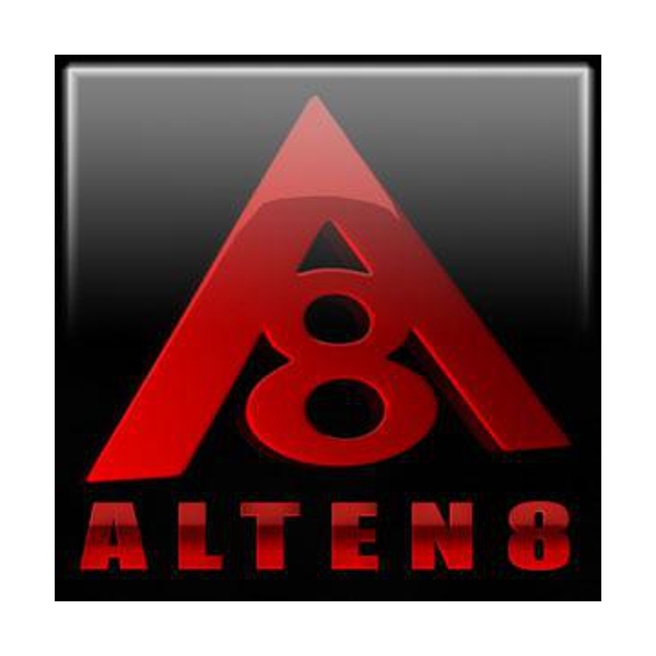 Logo of Alten8 / This image is derived from a logo uploaded to Wikimedia Commons. / Image credit: Alten8