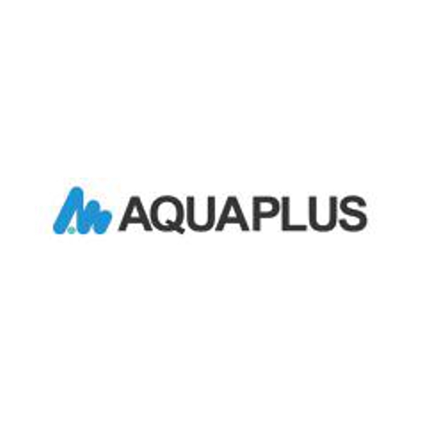 Logo of Aquaplus / This image is derived from a logo uploaded to Wikimedia Commons. / Image credit: Aquaplus