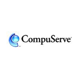 Logo of CompuServe / This image is derived from a logo uploaded to Wikimedia Commons. / Image credit: CompuServe