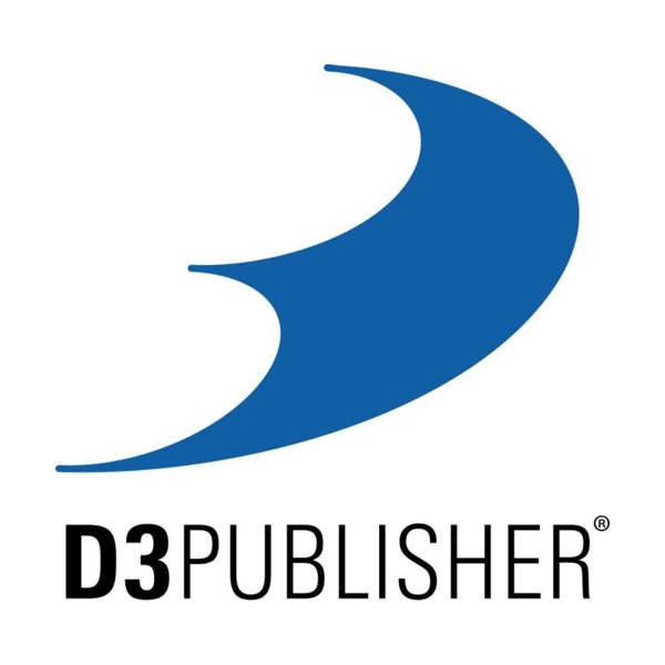 Logo of D3 Publisher / This image is derived from a logo uploaded to Wikimedia Commons. / Image credit: D3 Publisher