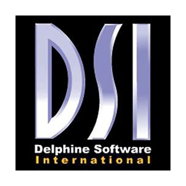Logo of Delphine Software International / This image is derived from a logo uploaded to Wikimedia Commons. / Image credit: Delphine Software International