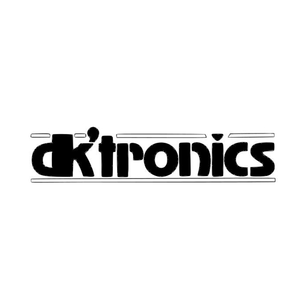 Logo of DK'Tronics / This image is derived from a logo uploaded to Wikimedia Commons. / Image credit: DK'Tronics