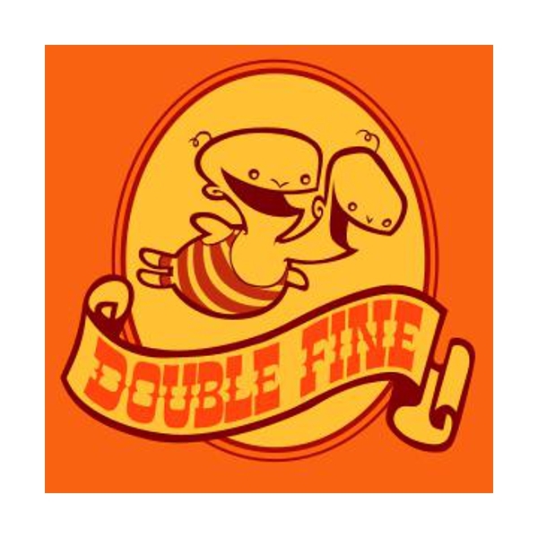 Logo of Double Fine / This image is derived from a logo uploaded to Wikimedia Commons. / Image credit: Double Fine