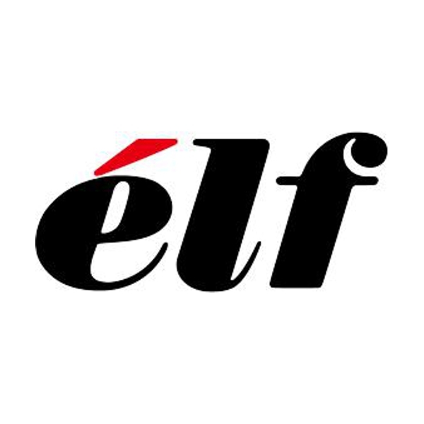 Logo of ELF Corporation / This image is derived from a logo uploaded to Wikimedia Commons. / Image credit: ELF Corporation