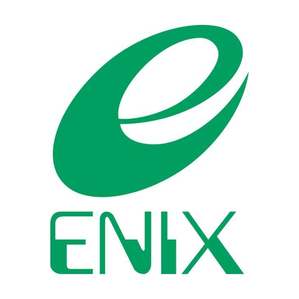 Logo of Enix / This image is derived from a logo uploaded to Wikimedia Commons. / Image credit: Enix