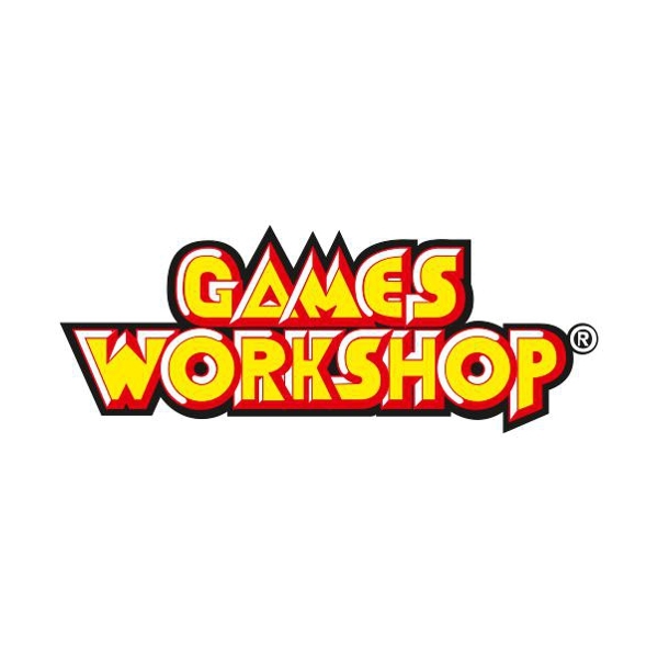Logo of Games Workshop / This image is derived from a logo uploaded to Wikimedia Commons. / Image credit: Games Workshop