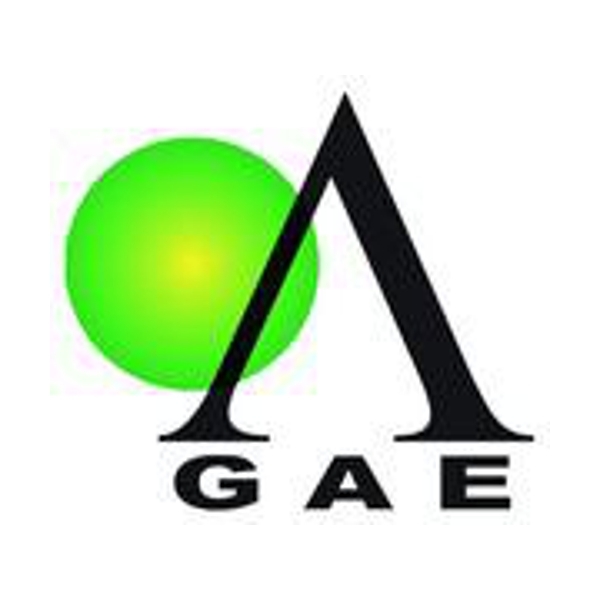 Logo of GAE / This image is derived from a logo uploaded to Wikimedia Commons. / Image credit: GAE