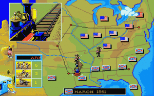 North & South Atari ST screenshot / Sorry, we don't have accessible text for this image :( / Image credit: Infogrames