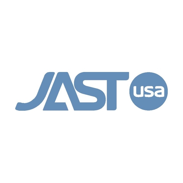 Logo of JAST USA / This image is derived from a logo uploaded to Wikimedia Commons. / Image credit: JAST USA