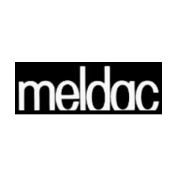 Logo of Meldac / This image is derived from a logo uploaded to Wikimedia Commons. / Image credit: Meldac