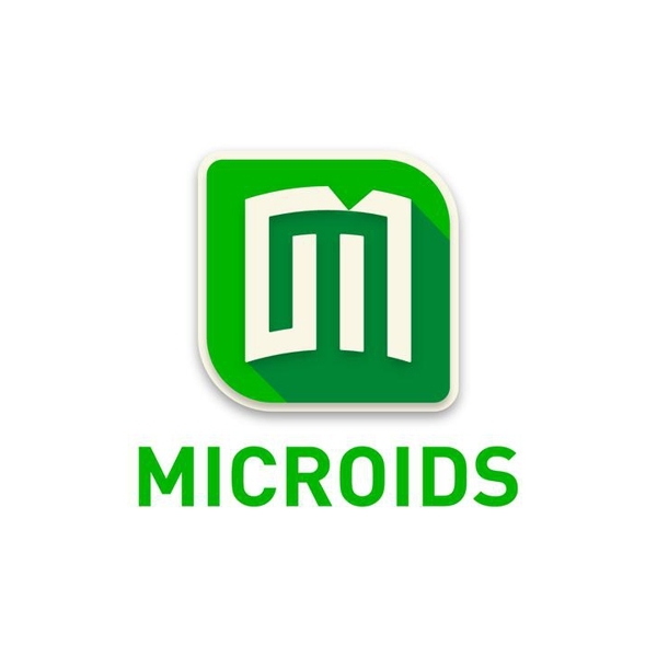 Logo of Microids / This image is derived from a logo uploaded to Wikimedia Commons. / Image credit: Microids